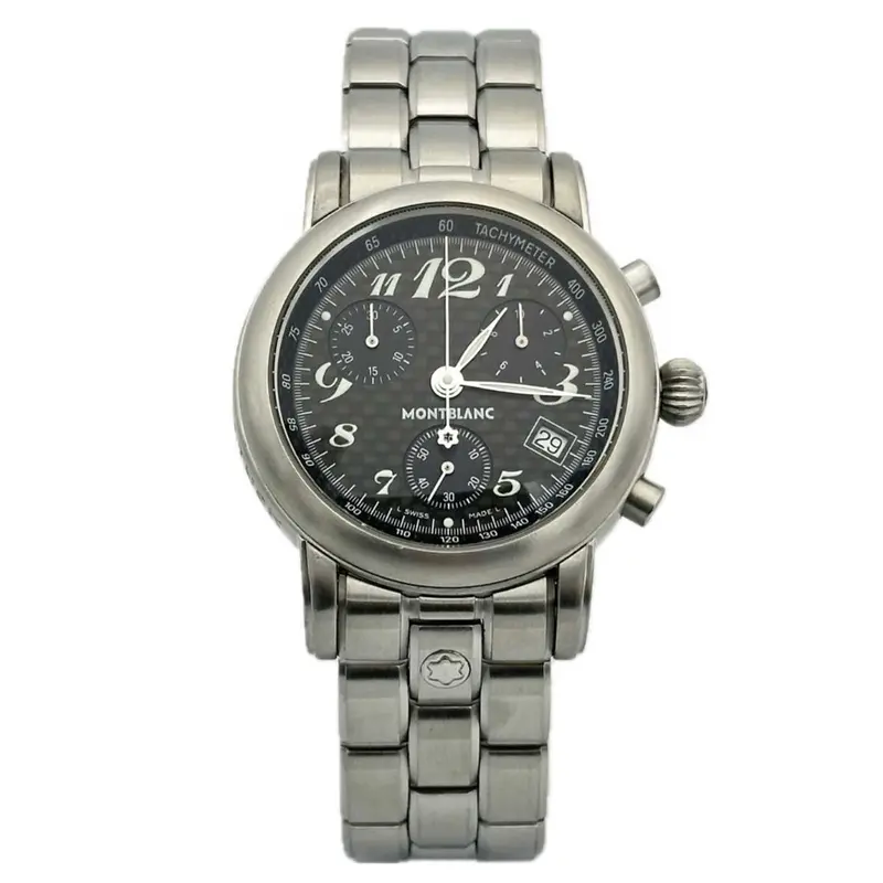 Montblanc Meisterstück Chronograph Ref. 7046 – Black Dial 1
