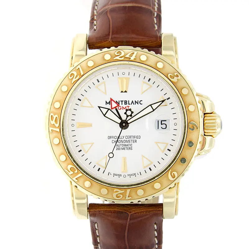 Montblanc Sport Xxl Gmt Automatic – 18K Gold Accented Dual-Time Watch 1