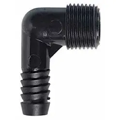 Nds 1/2" Male Npt To Swing Pipe Elbow Adapter – Compact Drip System Connector (Fpe-0500) 1