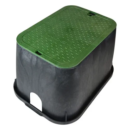 Nds 14X19X12-Inch Standard Utility Box With Green Lid And Black Body (113Bc) 1