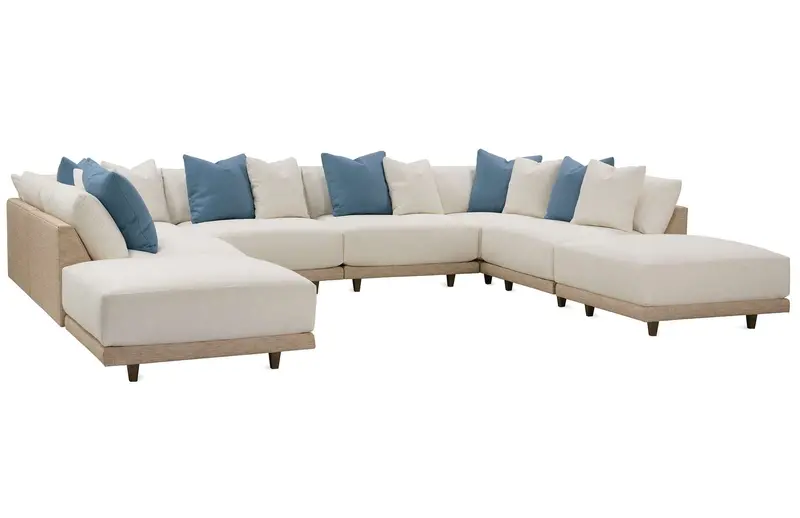 Neval T-Shape Modular Sectional Sofa 1