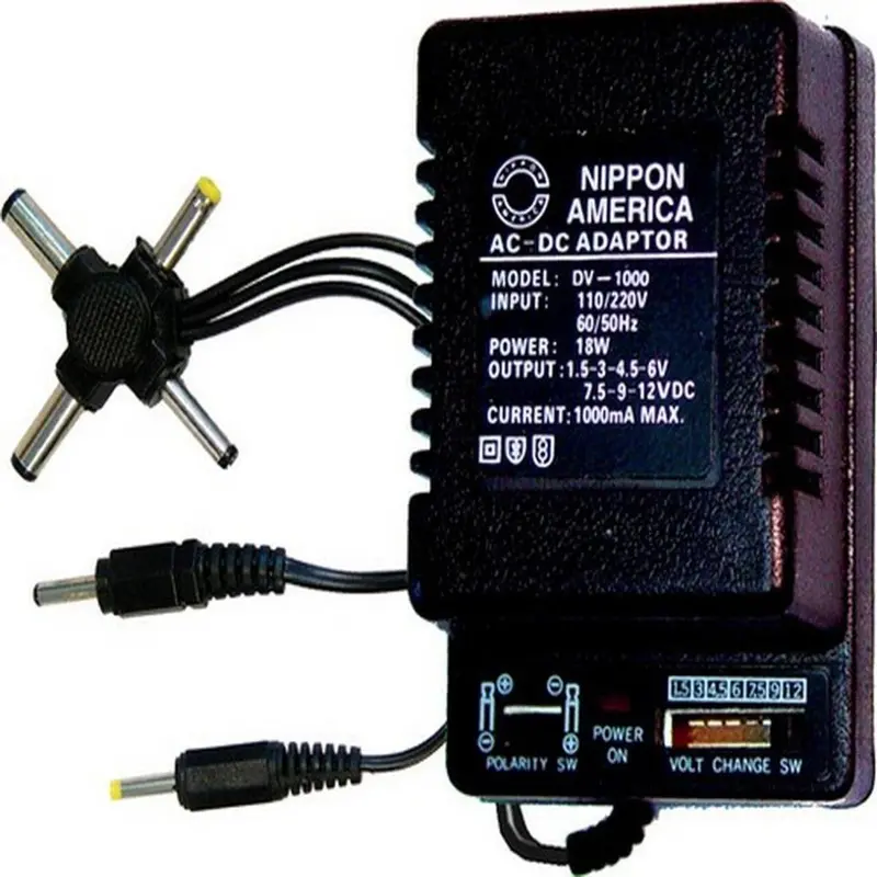 Nippon Dv1000 Ac-To-Dc 1000Ma Power Adapter 1