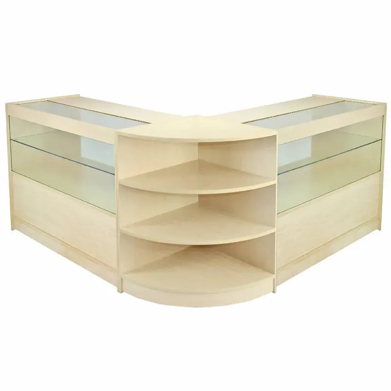 Orion Maple Retail Counter And Display Setup 1