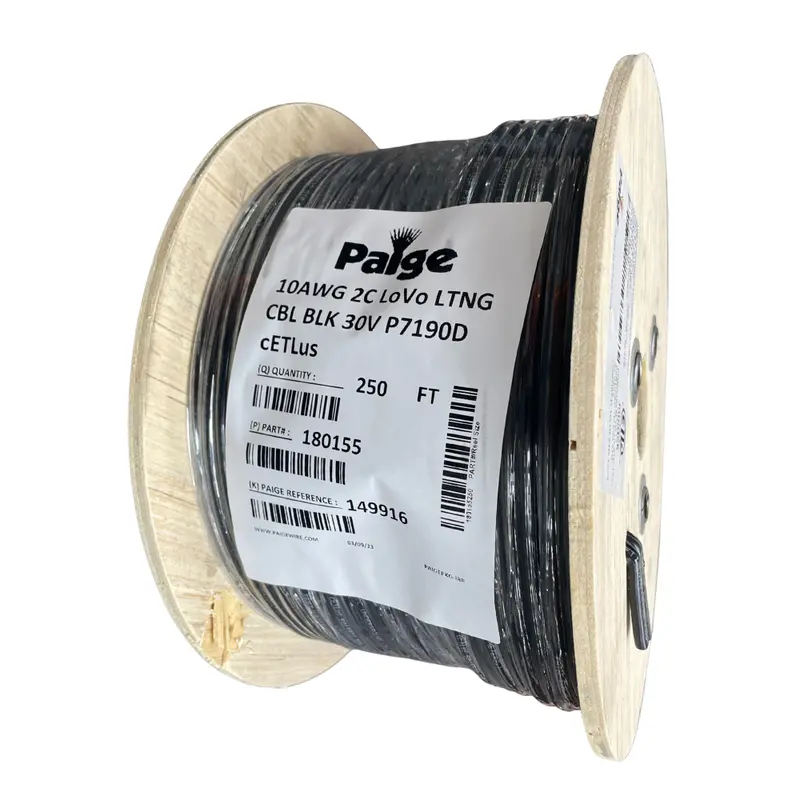 Paige 10 Awg 2-Conductor Low-Voltage Landscape Lighting Cable – 250-Foot Roll 1