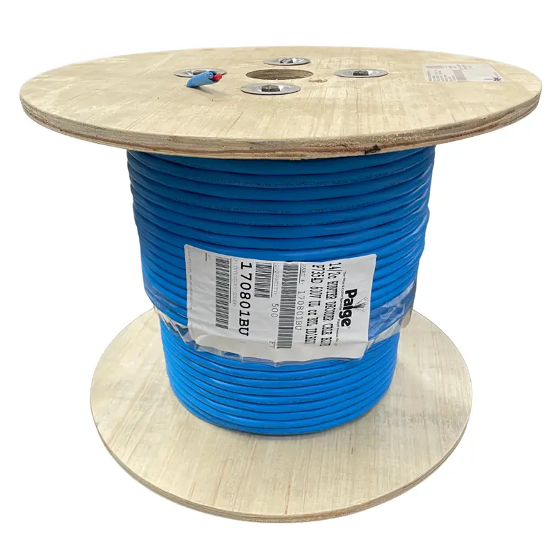 Paige 14 Awg 2-Conductor Decoder Cable – 500 Ft Blue Hunter-Jacketed Wire 1
