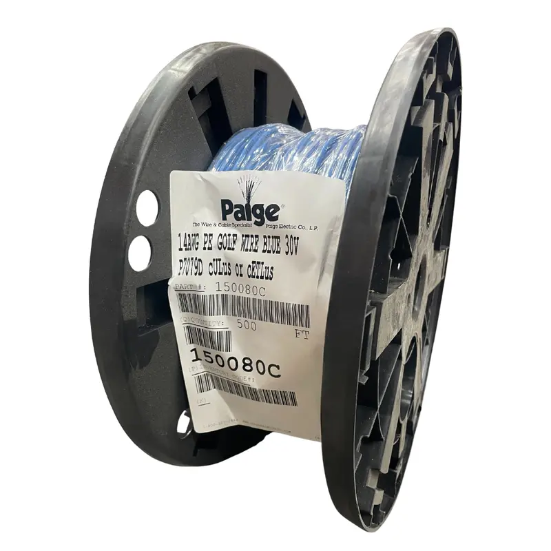 Paige 14 Awg Underground Sprinkler Wire – 500 Ft Single-Conductor Blue Roll 1