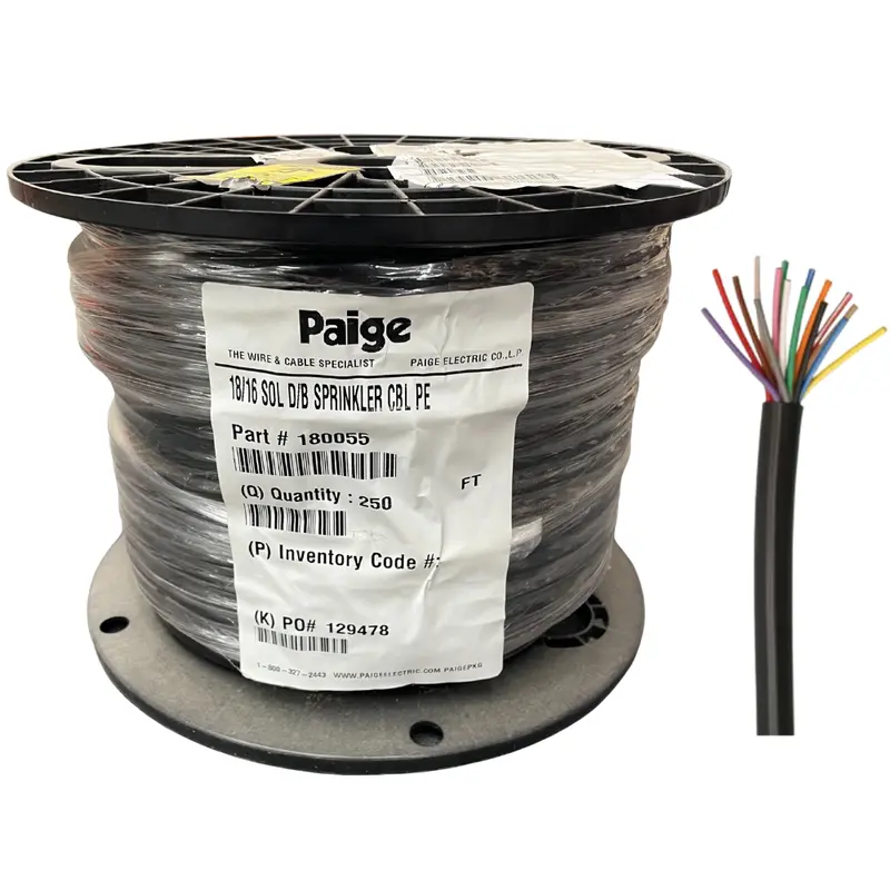 Paige 18/16 Awg Underground Sprinkler Wire – 250 Feet 1
