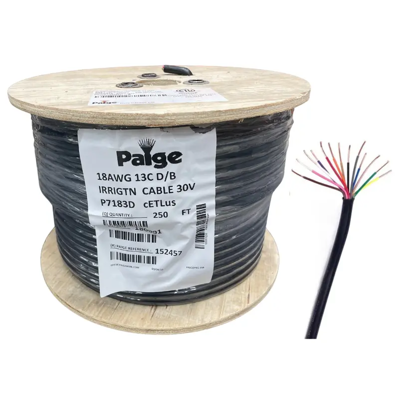 Paige 18 Awg 13-Conductor Underground Sprinkler Cable – 250-Foot Roll 1