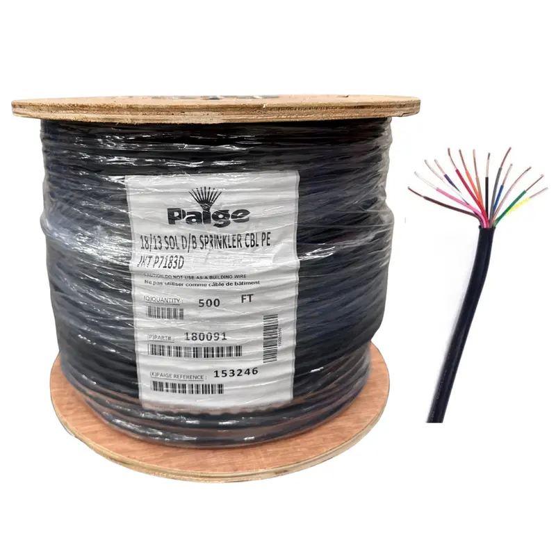 Paige 18 Awg 13-Conductor Underground Sprinkler Wire – 500-Foot Spool 1