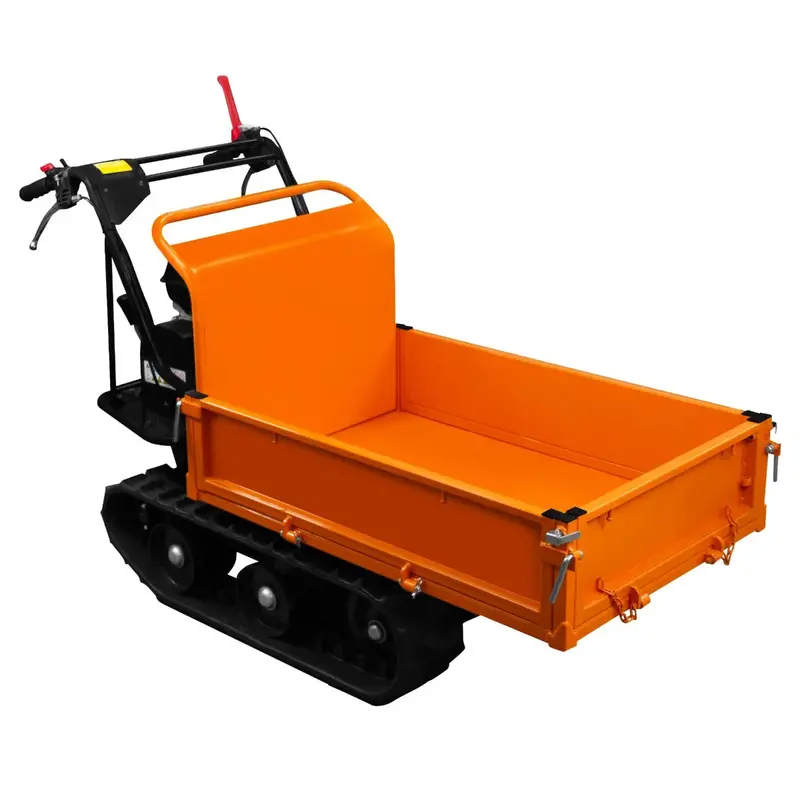 Petrol-Powered Tracked Mini Dumper For Material Transport 1
