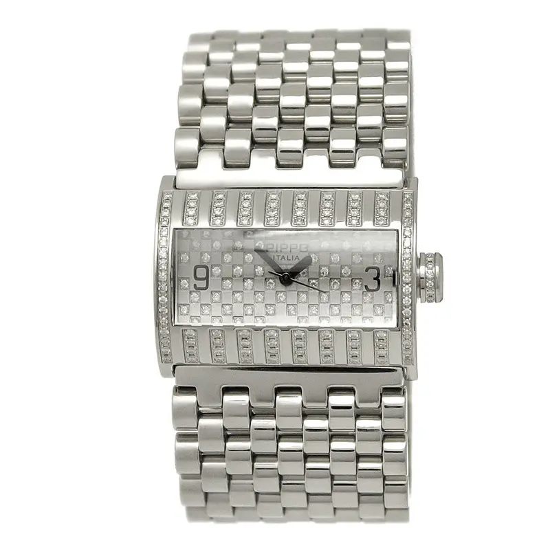 Pippo Italia Diamond-Encrusted Luxury Watch 1