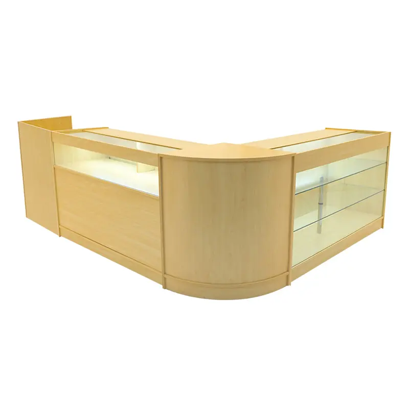 Polaris Led Retail Counter Set: K1500 + B1500 + Tb60 + Cm60 – Maple 1