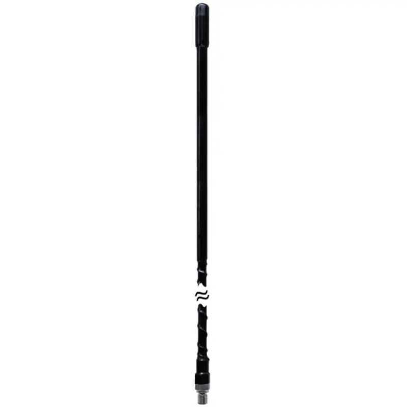Procomm 1000W Fiberglass Cb Antenna – 2-Foot Black Whip (Jbc200B) 1
