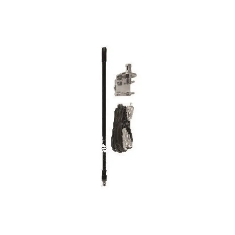 Procomm Flexi Cb Antenna Kit – 4-Foot Black Whip (Hss995-F4B) 1