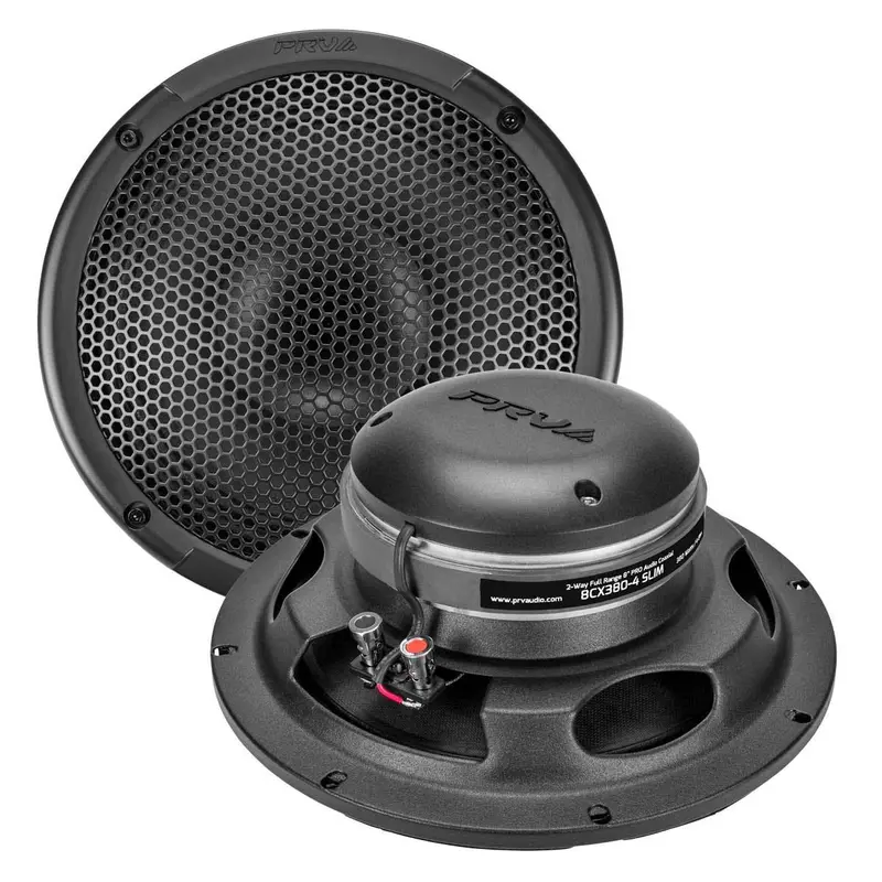 Prv Audio 8Cx380-4 Slim 8" Full-Range Slim Coaxial Loudspeaker For Compact Installations 1