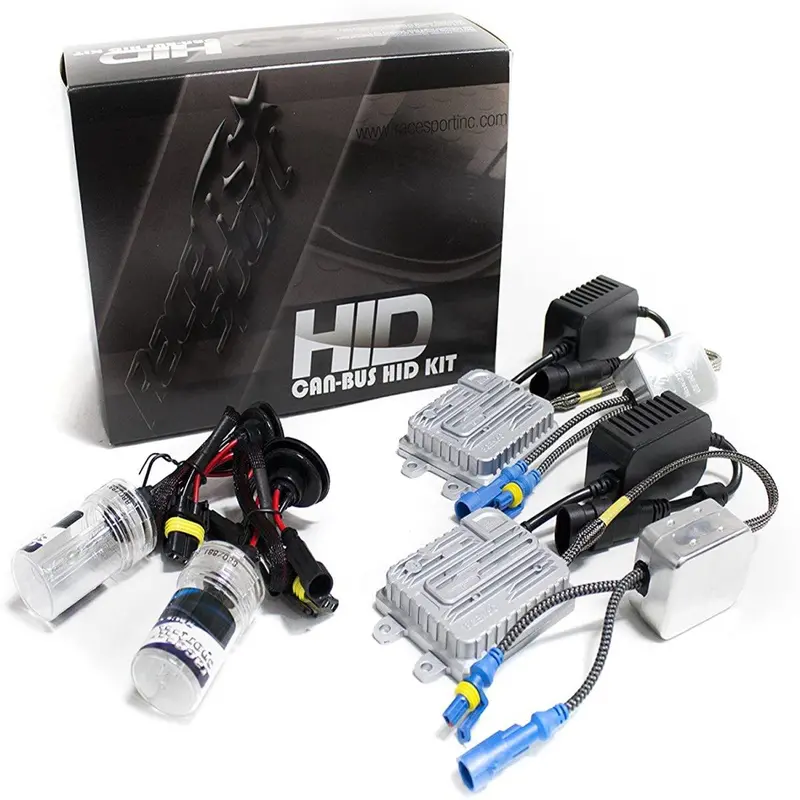 Race Sport 8000K Hid Upgrade Kit For H7 Bulbs With Canbus-Ready G6 Ballasts 1