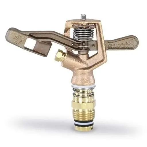 Rain Bird 20Jh 1/2-Inch Full-Circle Brass Impact Sprinkler Head 1
