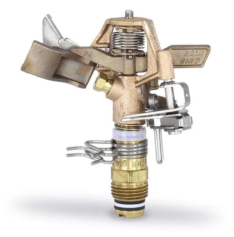 Rain Bird 25-Bpj-Fpda-Tnt 1/2-Inch Brass Impact Sprinkler – Flow & Pressure Adjustable 1