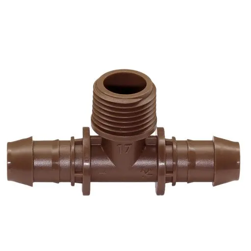 Rain Bird Xfftma050 17Mm × 17Mm × 1/2-Inch Male Threaded Tee Adapter 1