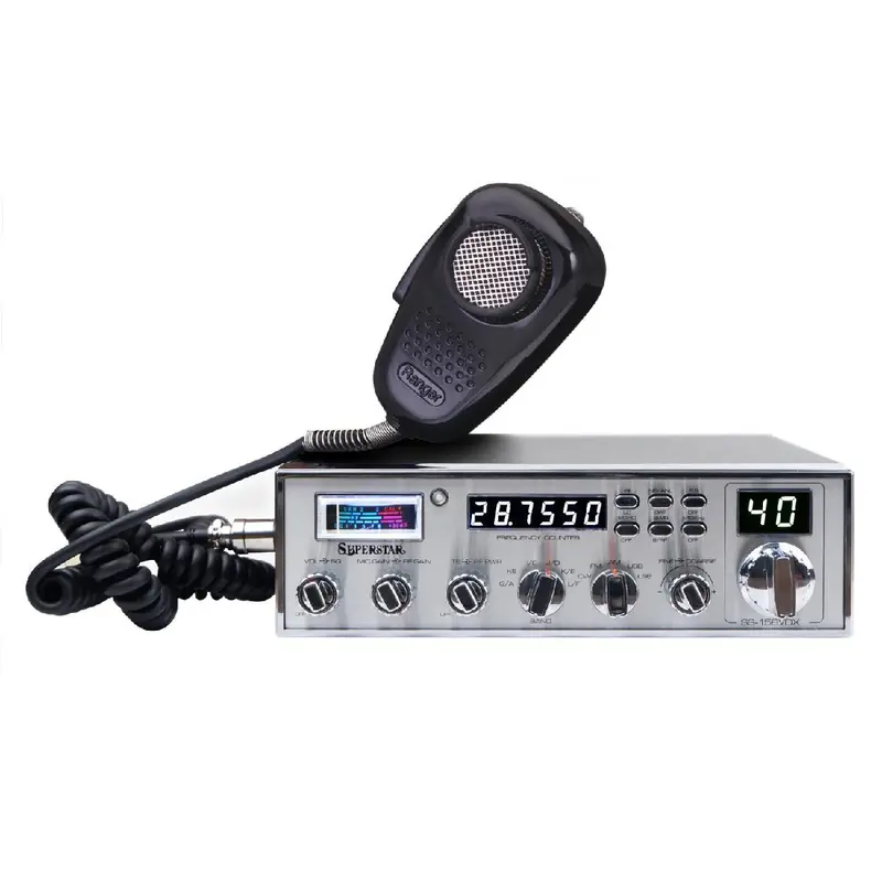 Ranger Ss158Vdx 10-Meter Ham Radio With Am/Fm/Ssb/Cw & Built-In Frequency Counter 1