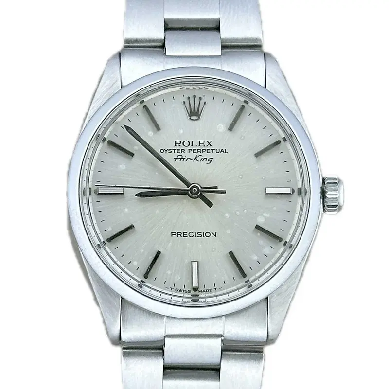 Rolex Air-King 39Mm Silver-Dial Oyster Watch 1