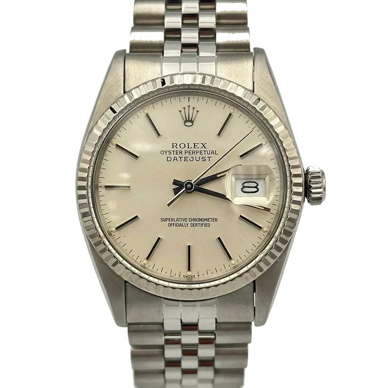 Rolex Datejust 36Mm Stainless Steel Silver Dial Watch 1