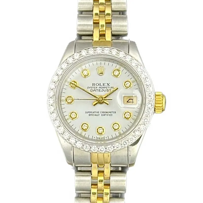 Rolex Lady-Datejust 26Mm – Diamond Dial And Diamond Bezel In Stainless Steel And 18K Gold 1
