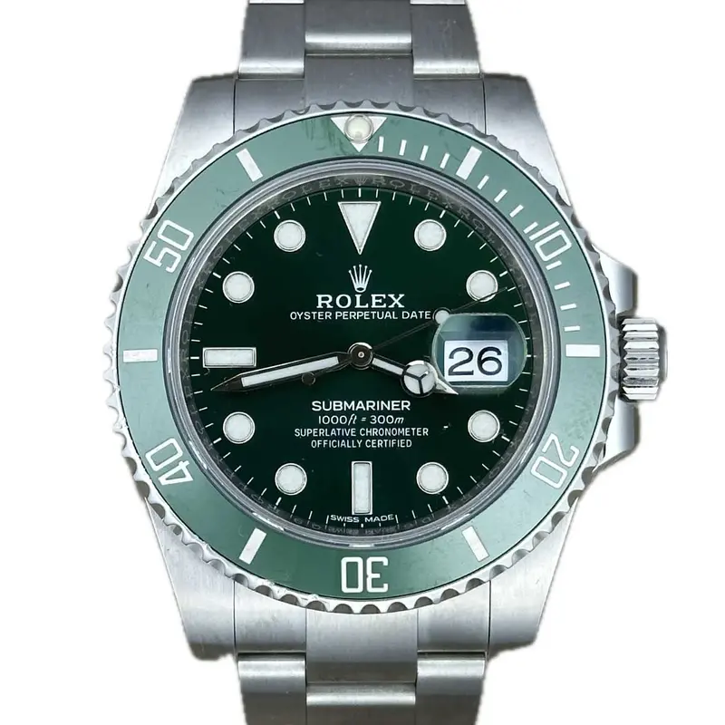 Rolex Submariner 'Hulk' Stainless Steel Watch 1