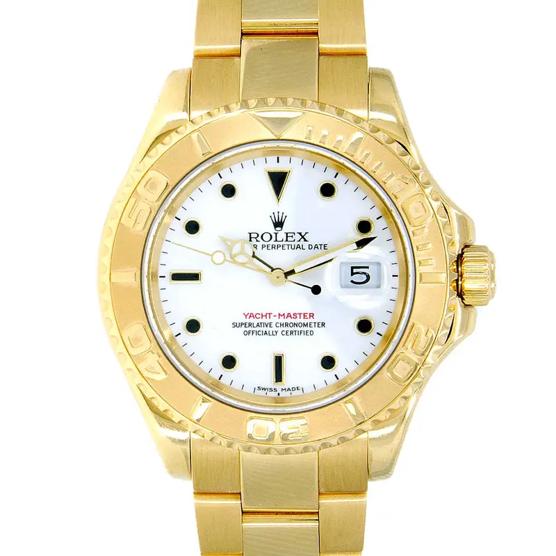 Rolex Yacht-Master 18K Gold Watch – Includes Original Box And Papers 1