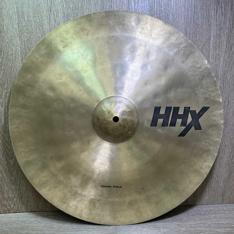 Sabian Hhx 18" Chinese Cymbal – Dark, Complex Tone 1