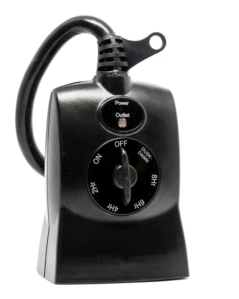 Seasonal Source Outdoor Photocell Timer With Dual Outlets (300-Watt Rated) 1