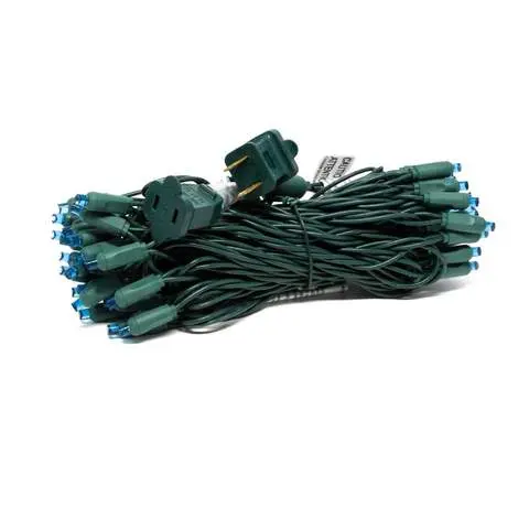 Seasonal Source Professional 5Mm Led String Lights – Blue, 70-Light, 4-Inch Spacing 1