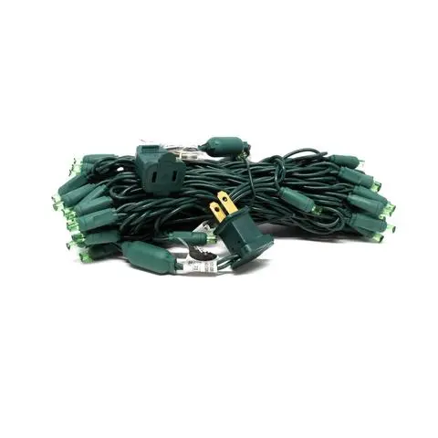 Seasonal Source Professional 5Mm Led String Lights – Green, 70-Light, 4-Inch Spacing 1