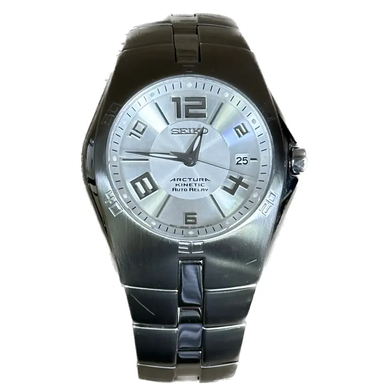Seiko Arctura Kinetic 5J32-0Ap0 Stainless Steel Watch 1