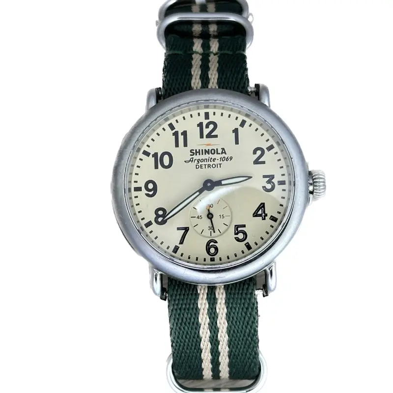 Shinola Runwell Automatic Watch – 41Mm Case With Cream Dial 1
