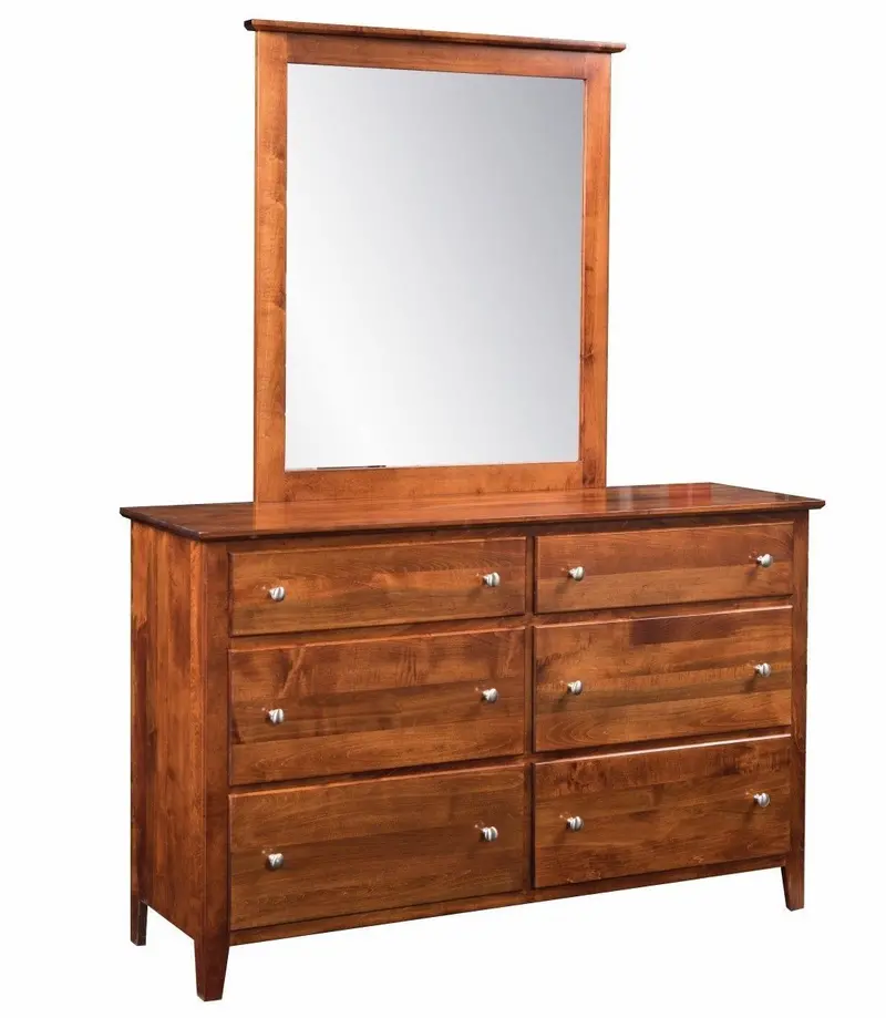 Shoreview Amish 6-Drawer Solid Wood Dresser 1