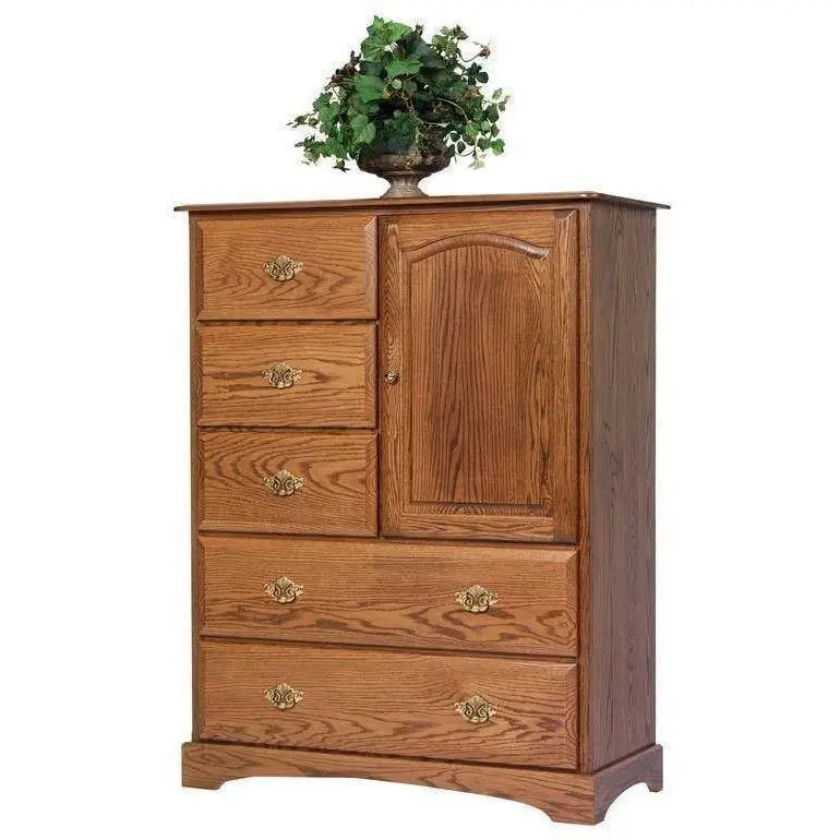 Sierra Classic Amish Door Chest With Traditional Paneling 1