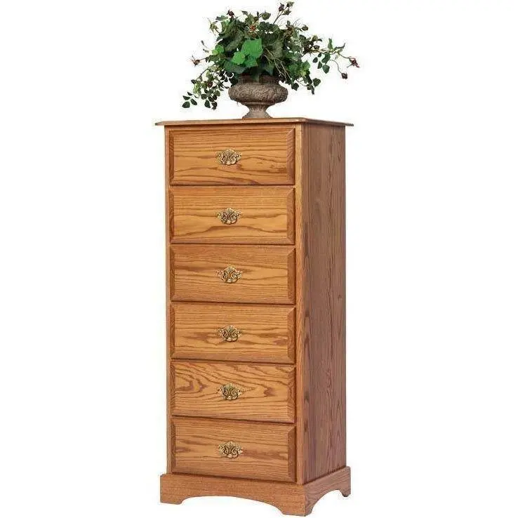 Sierra Classic Amish Lingerie Chest With Soft-Close Hardware 1