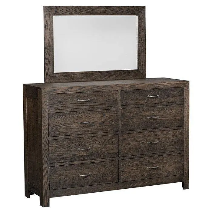 Sonoma 8-Drawer Amish Dresser – Spacious & Sturdy Bedroom Piece 1