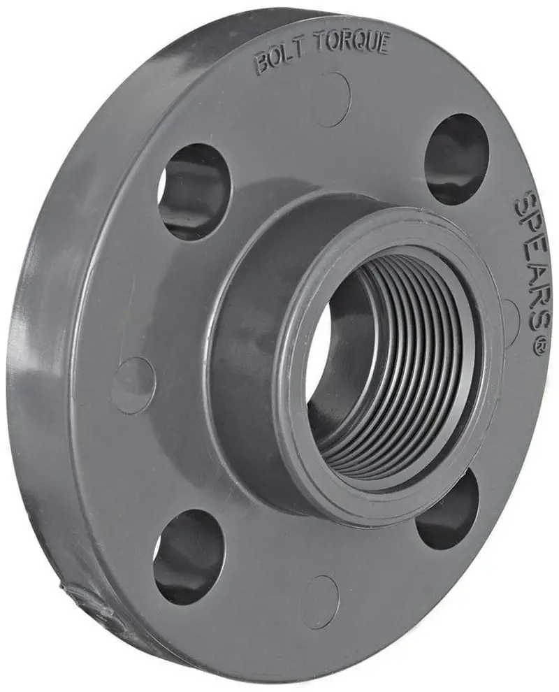 Spears 2-Inch Schedule 80 Pvc Solid Threaded Flange (Model 852-020) 1
