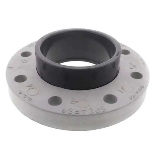 Spears 4-Inch Schedule 80 Pvc Van Stone Flange Socket (Model 854-040) 1