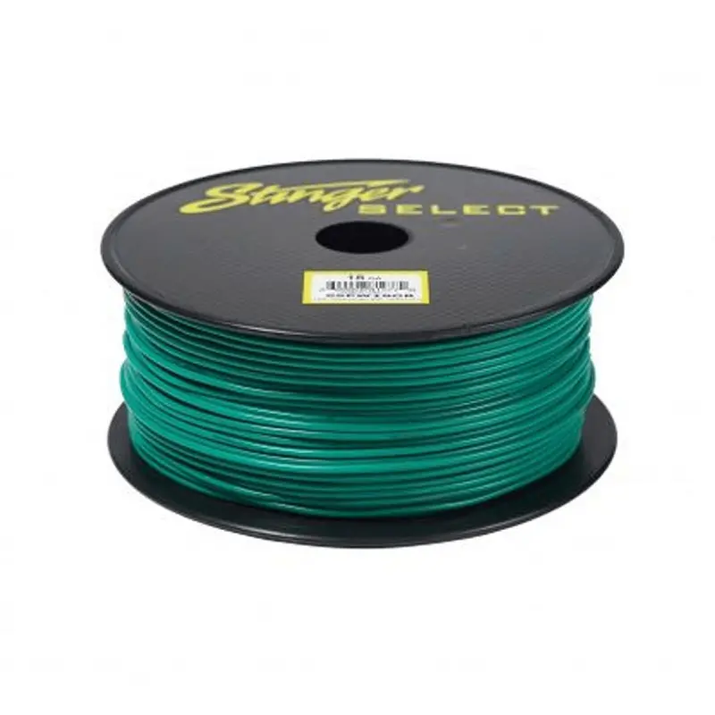Stinger 18 Awg Green Primary Wire – 500-Foot Roll (Sspw18Gr) 1