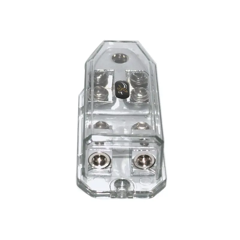 Stinger 2-Position Fused Distribution Block – 0/4 Awg Input, 4/8 Awg Outputs (Shd820) 1