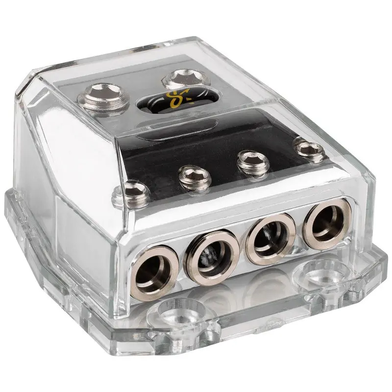 Stinger 4-Position Distribution Block – 0 Awg Input, 4 Awg Outputs (Shd21) 1