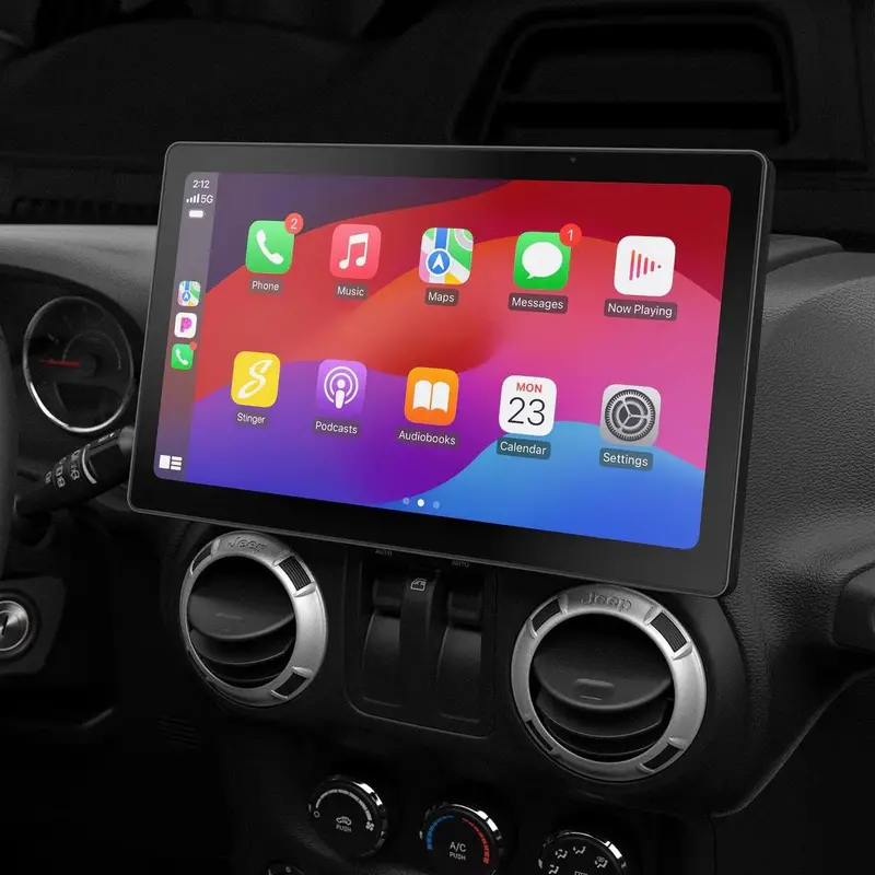 Stinger Ix212 — 12.8-Inch Rotating Touchscreen With Wireless Apple Carplay & Android Auto 1
