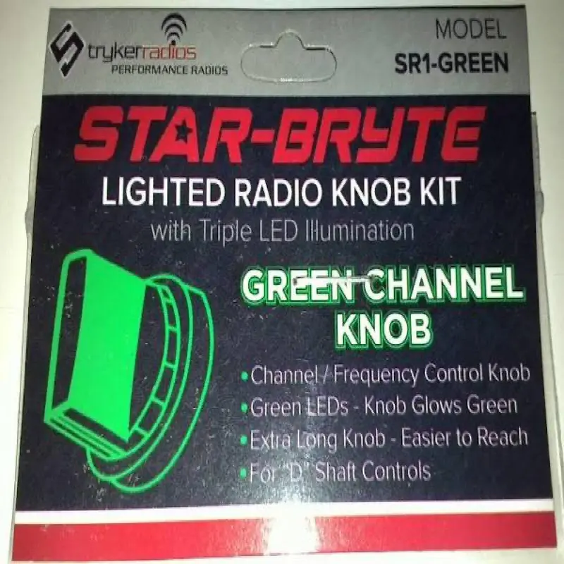 Stryker Green Illuminated Channel Nitro Knob – Sr1Green 1