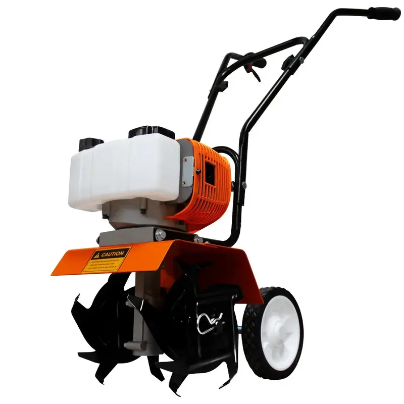 T-Mech Gas-Powered Garden Tiller – 21-Inch Rotating Tine Cultivator 1