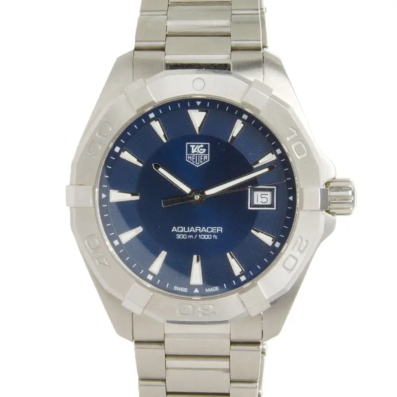 Tag Heuer Aquaracer Professional 300M Diver’S Watch – Blue Dial 1