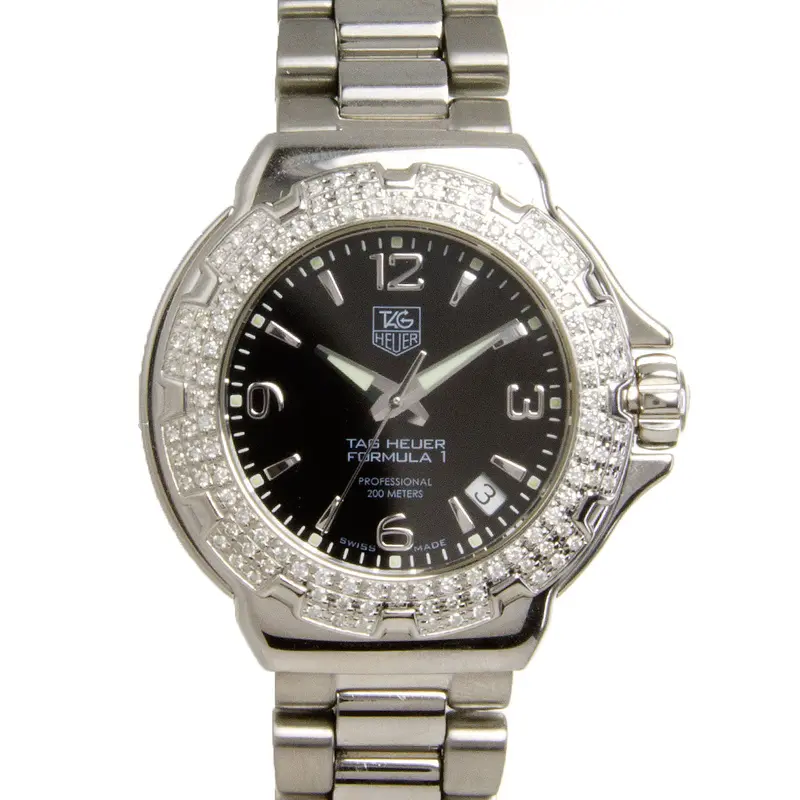 Tag Heuer Formula 1 Ladies Watch With Diamond-Set Bezel 1
