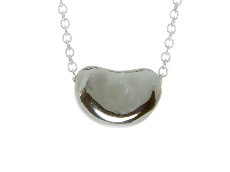Tiffany & Co. Elsa Peretti Bean Pendant Necklace 1